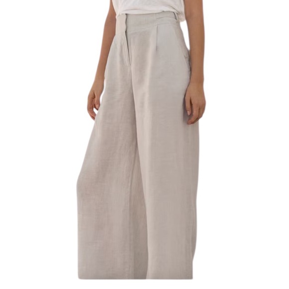 Poetry Cream Wide-Leg Pant
